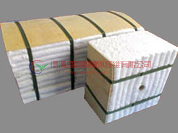 Polycrystalline mullite fiber module